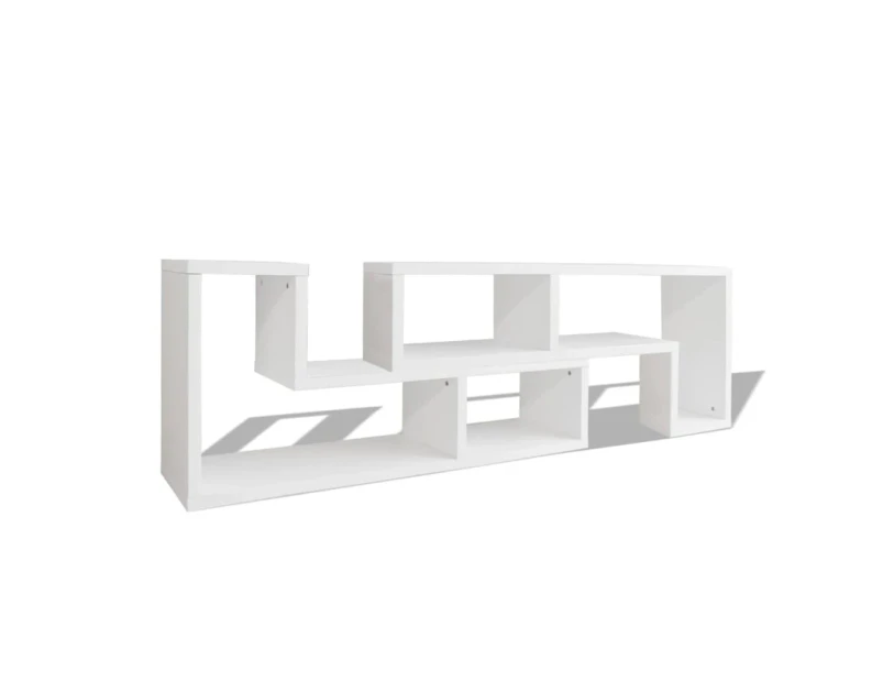 vidaXL TV Cabinet Double L-Shaped White