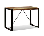 vidaXL Dining Table Solid Reclaimed Wood 120 cm