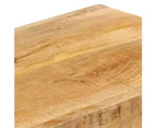 vidaXL TV Stand Solid Mango Wood
