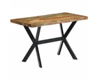 vidaXL Dining Table 120x60x75 cm Solid Reclaimed Wood