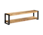 vidaXL TV Cabinet 150x30x40 cm Solid Mango Wood