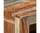 vidaXL Sideboard Grey 100x30x50 cm Solid Sheesham Wood