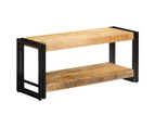 vidaXL TV Cabinet 90x30x40 cm Solid Mango Wood