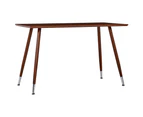 Dining Table Brown 120x60x74 cm MDF