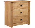 vidaXL Bedside Cabinet 46x40x57 cm Pinewood Panama Range