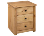 vidaXL Bedside Cabinet 46x40x57 cm Pinewood Panama Range