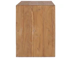 vidaXL TV Cabinet 90x30x40 cm Solid Teak Wood