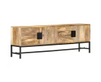 vidaXL TV Cabinet 140x30x50 cm Solid Mango Wood