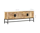 vidaXL TV Cabinet 140x30x50 cm Solid Mango Wood