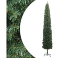 vidaXL Slim Christmas Tree with Stand 270 cm PVC