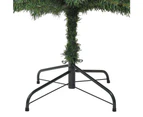 vidaXL Slim Christmas Tree with Stand 270 cm PVC