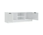 TV Cabinet High Gloss White 102x35x36.5 cm Engineered Wood