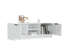 TV Cabinet High Gloss White 102x35x36.5 cm Engineered Wood