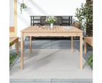 vidaXL Garden Table 121x82.5x76 cm Solid Wood Pine