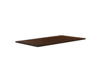 Oikiture 160cm Desk Top Electric Desk Board Computer Table Walnut