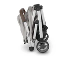 UPPAbaby Minu V2 - Travel Pram / Stroller - STELLA (Grey Melange / Silver / Chestnut Leather)