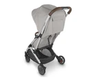 UPPAbaby Minu V2 - Travel Pram / Stroller - STELLA (Grey Melange / Silver / Chestnut Leather)