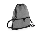 Bagbase Athleisure Drawstring Bag (Grey Marl) - PC5465