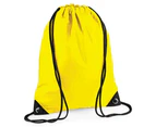 Bagbase Premium Drawstring Bag (Yellow) - PC5771