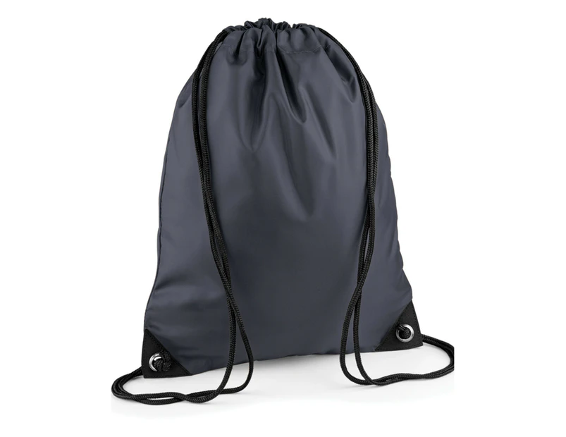 Bagbase Premium Drawstring Bag (Graphite Grey) - PC5771