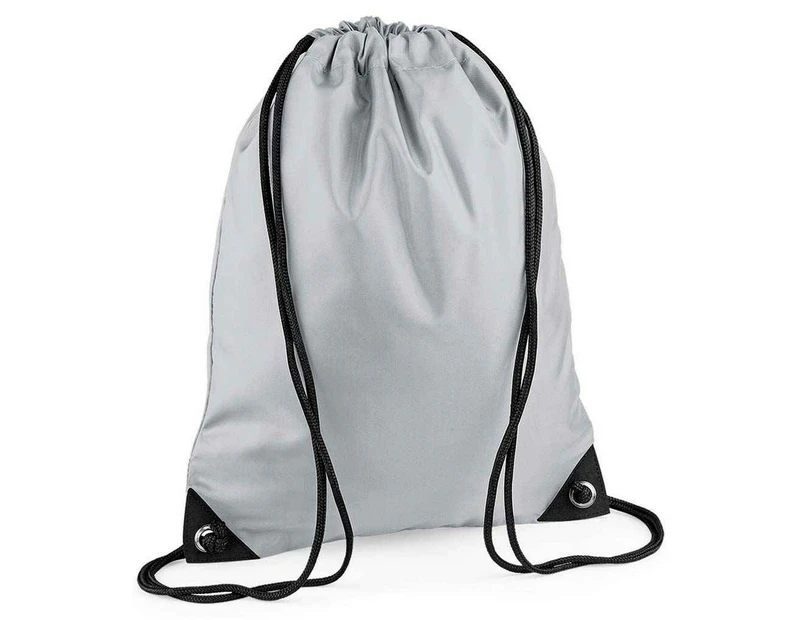Bagbase Premium Drawstring Bag (Light Grey) - PC5771