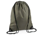 Bagbase Premium Drawstring Bag (Olive) - PC5771