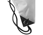 Bagbase Premium Nylon Drawstring Bag (Silver) - PC6009