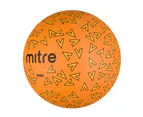 Mitre Oasis 18 Panel Netball (Orange/Yellow/Black) - RD913