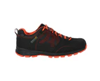 Regatta Mens Samaris Low II Hiking Boots (Black/Fiesta Red) - RG3276