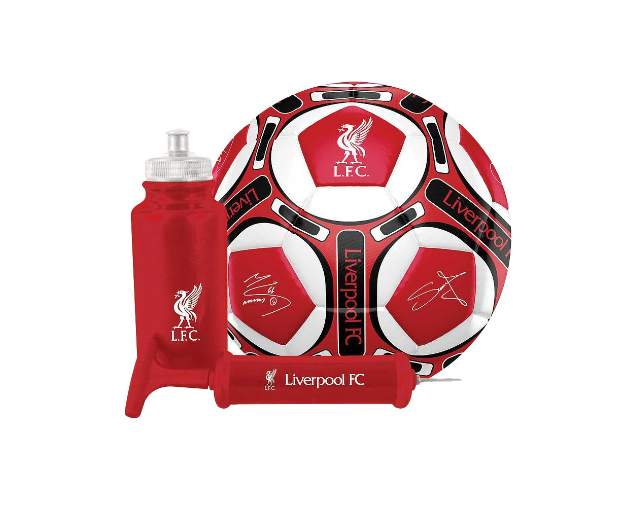 Liverpool FC Signature Gift Set (Pack of 3) (Red/White/Black) - RD3219