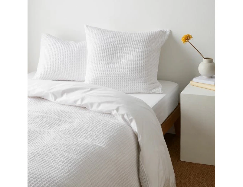 Target Australian Cotton Waffle European Pillowcase