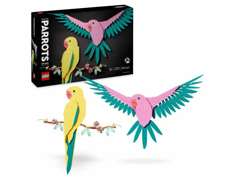 LEGO The Fauna Collection – Macaw Parrots