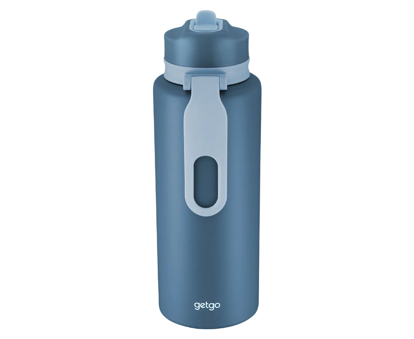 Maxwell & Williams 1L GetGo Double Wall Insulated Sip Bottle - Blue