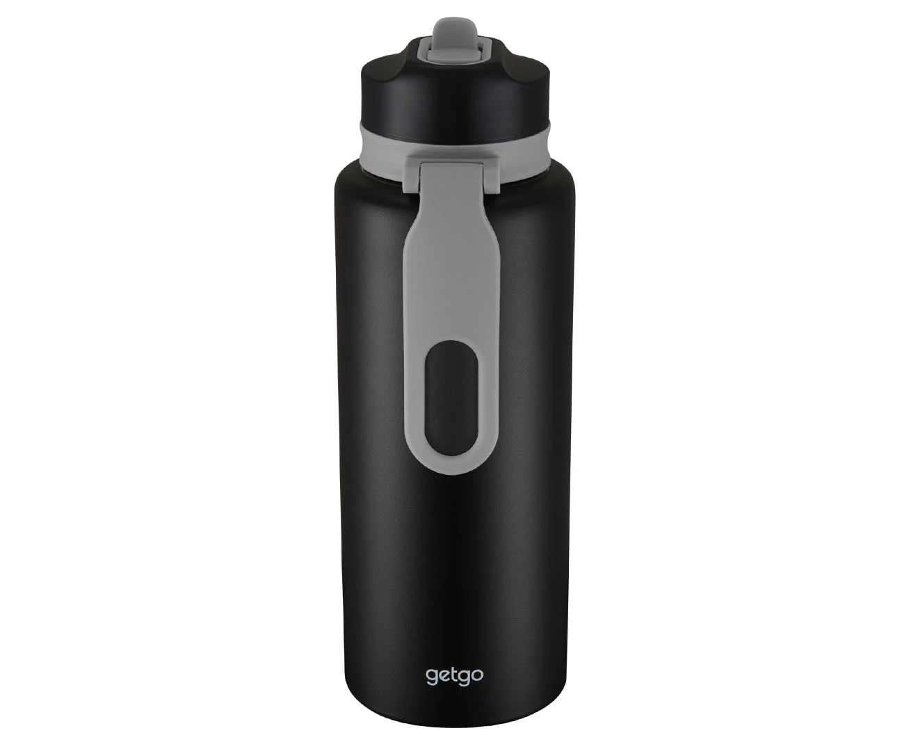 Maxwell & Williams 1L GetGo Double Wall Insulated Sip Bottle - Black