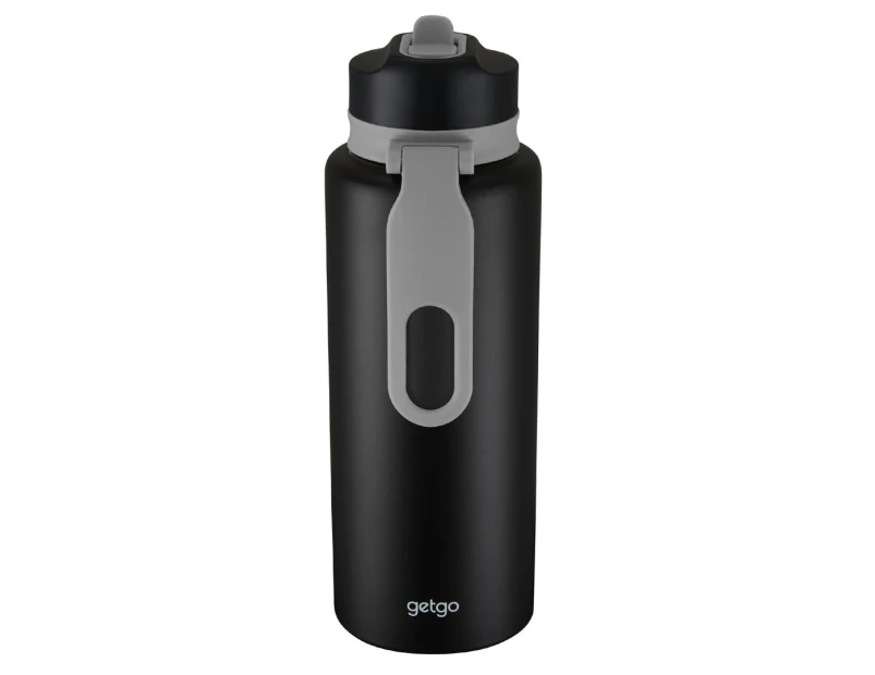 Maxwell & Williams 1L GetGo Double Wall Insulated Sip Bottle - Black