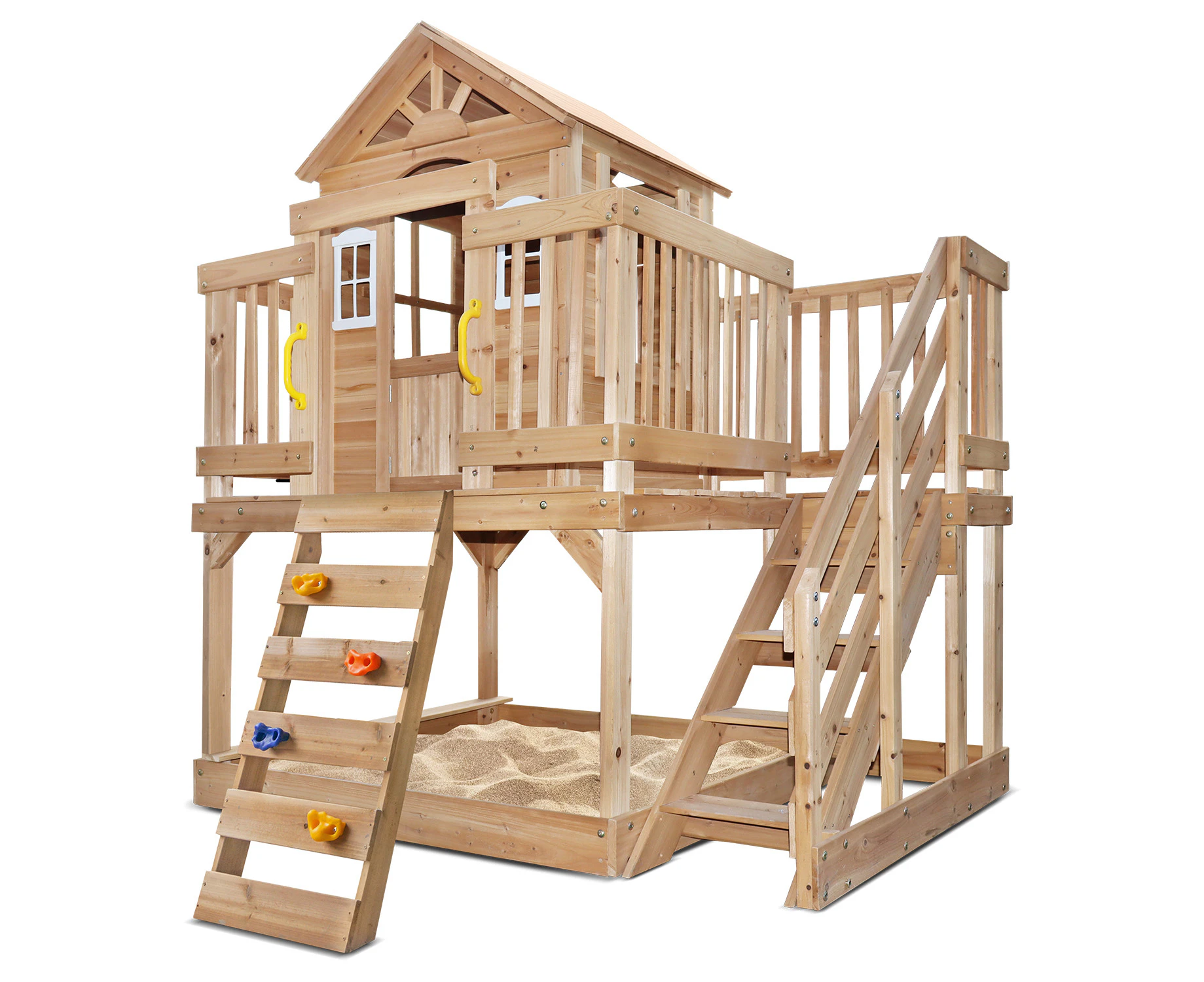 Lifespan Silverton Cubby House with Rock Climbing Wall