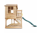 Lifespan Kids Silverton Cubby House with 1.8m Green Slide