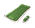 Weisshorn Self Inflating Mattress Camping Sleeping Mat Air Bed Pad Single Pillow