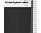 Artiss 4 Panel Room Divider Screen 345x180cm Fabric Black