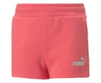 Puma Girls' Essentials+ Shorts - Salmon