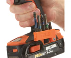 Ridgid Magnetic screwdriver Bit Holder drill mounts Orange from 48 Tools