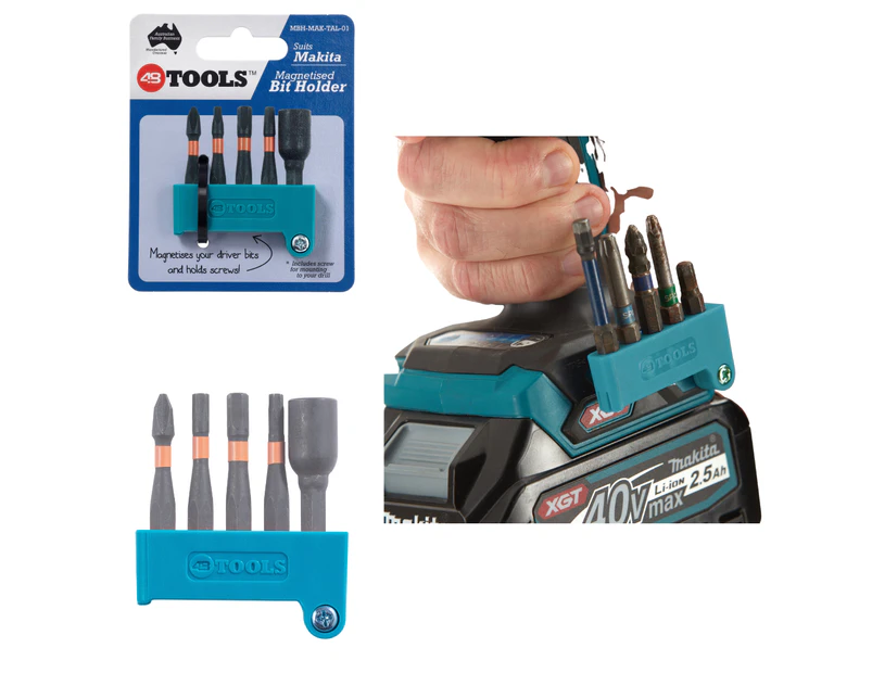 Makita Magnetic screwdriver Bit Holder drill mounts Teal from 48 Tools