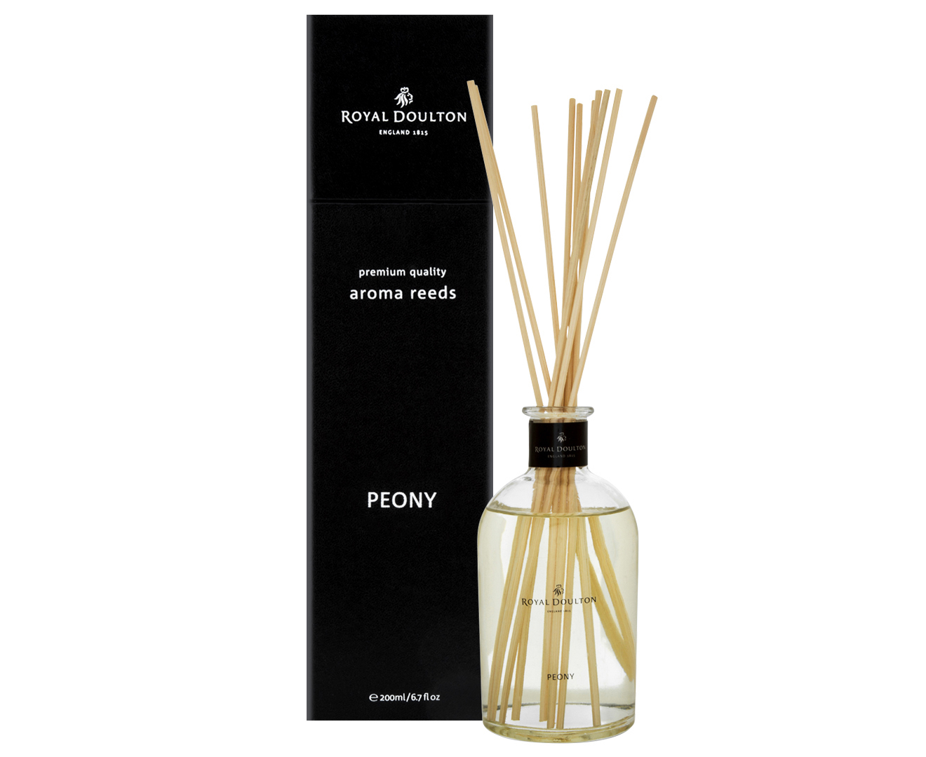 Royal Doulton Peony Aroma Reeds Diffuser 200mL | Catch.com.au