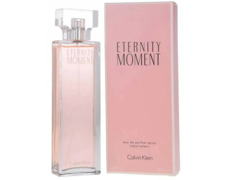 Eternity Moment by Calvin Klein Eau De Parfum Spray 3.4 oz for Women