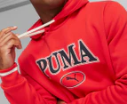 Puma Men's Squad Fleece Hoodie - For All Time Red