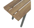 vidaXL Garden Bench 120 cm Solid Acacia Wood