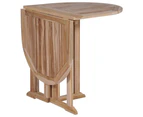 vidaXL Folding Butterfly Garden Table 120x70x75 cm Solid Teak Wood