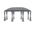 vidaXL Gazebo with Curtains 520x349x255 cm Anthracite