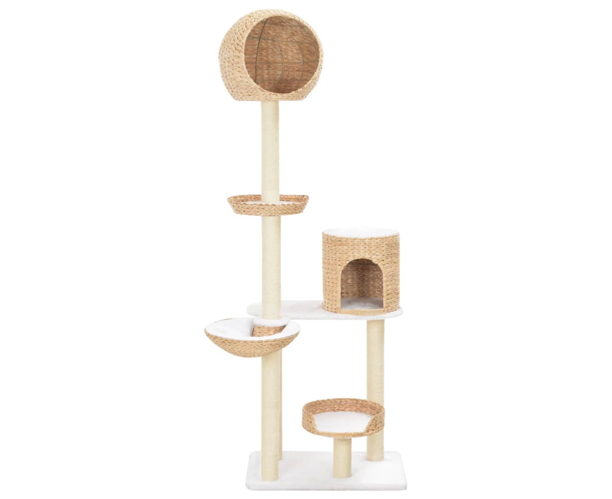 Cat Tree with Sisal Scratching Post Seagrass