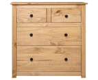 vidaXL Sideboard 80x40x83 cm Pinewood Panama Range